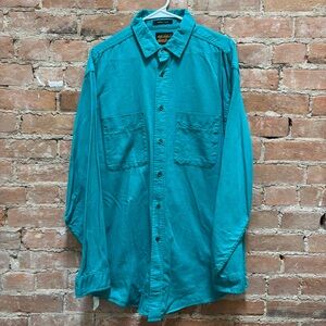 $50 Vintage 90s Eddie Bauer Button Up Shirt